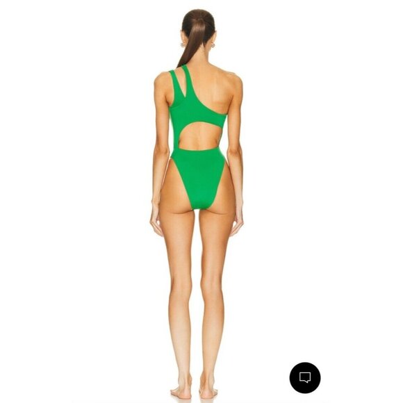 HAIGHT. Petrus One Piece Swimsuit Digital Green - Picture 4 of 5